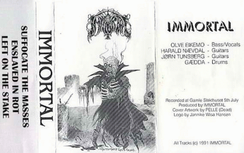 Immortal (NOR) Suffocate (Demo)- Spirit of Metal Webzine (en)