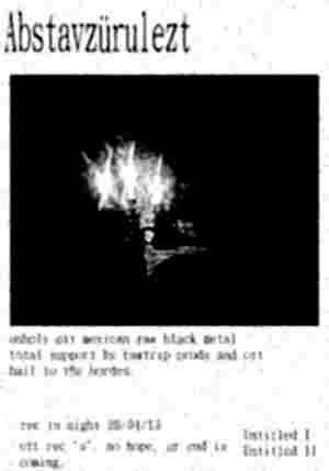 Abstavzürulezt : Abstavzürulezt