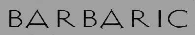 logo Barbaric