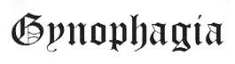 logo Gynophagia