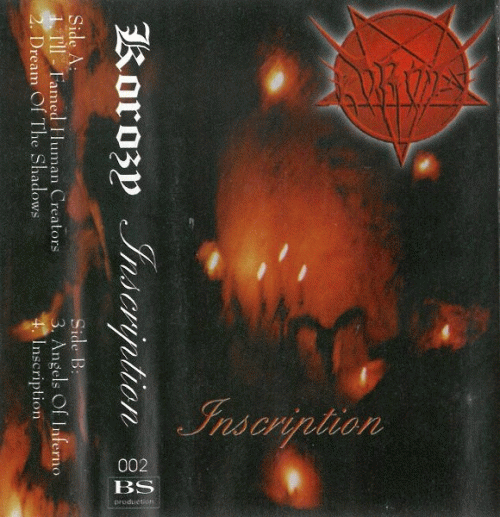 Korozy : Inscription