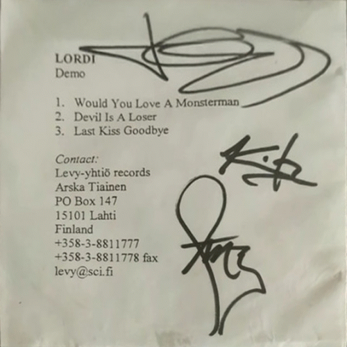 Lordi : Demo