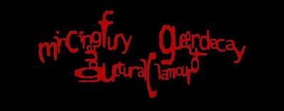 logo Mincing Fury And Guttural Clamour Of Queer Decay