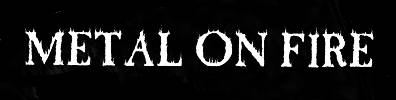 logo Metal On Fire