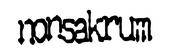 logo Nonsakrum